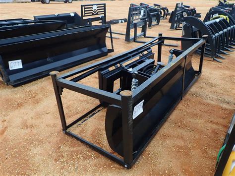 tmg skid steer log attachment